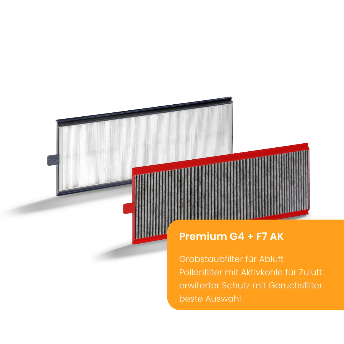 Zehnder ComfoAir 350 / 550, ComfoAir D350 - puramon Ersatzfilter-Set