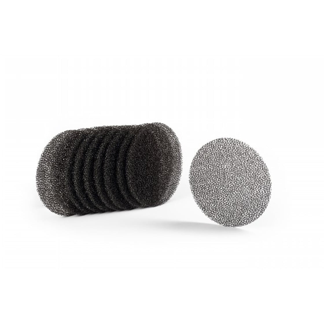 Rundfiltermatten 10x G3 DN 135 mm - für Pluggit Abluftventile von Puramon - Weiß