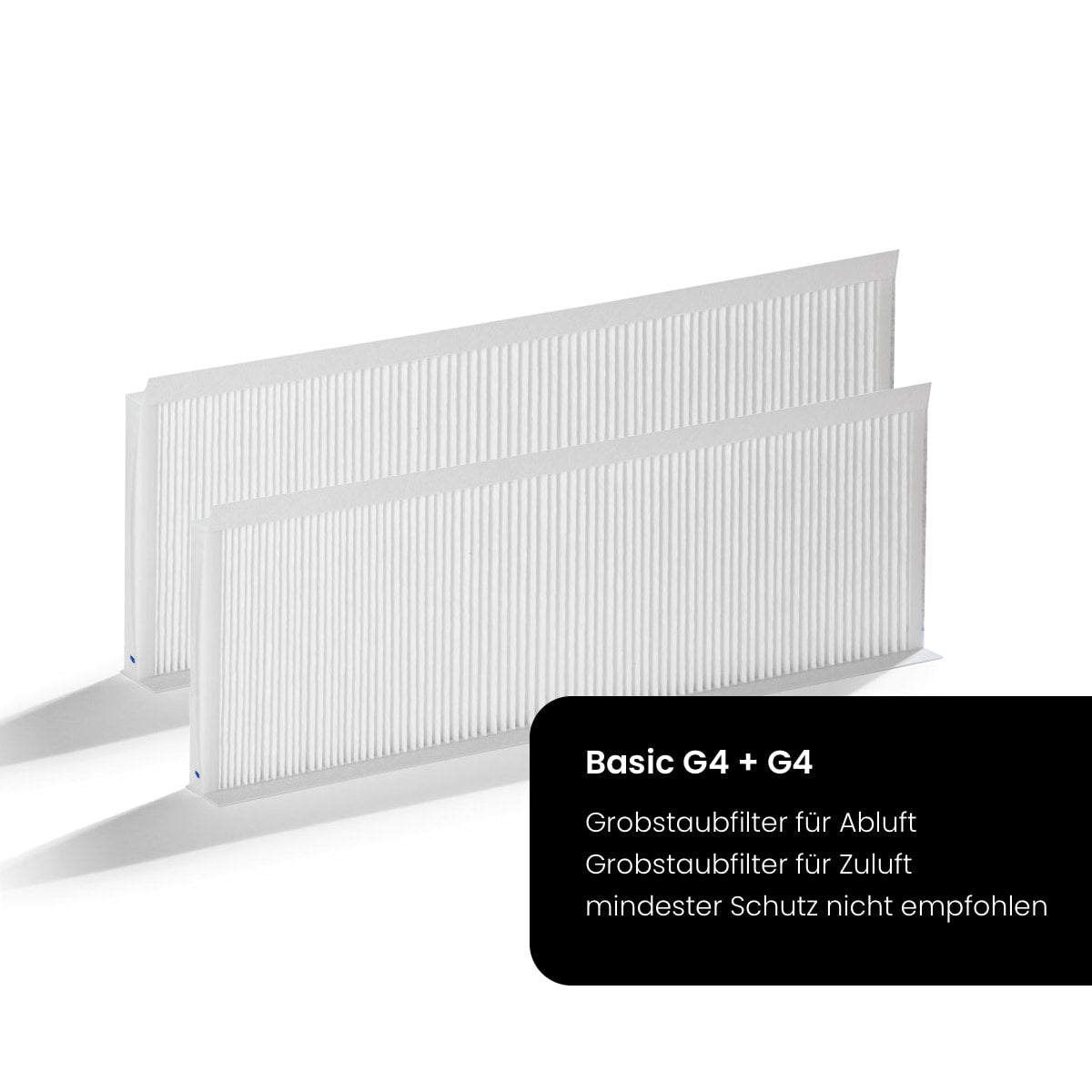 Zehnder ComfoAir Q350 / 450 / 600 - puramon Ersatzfilter-Set