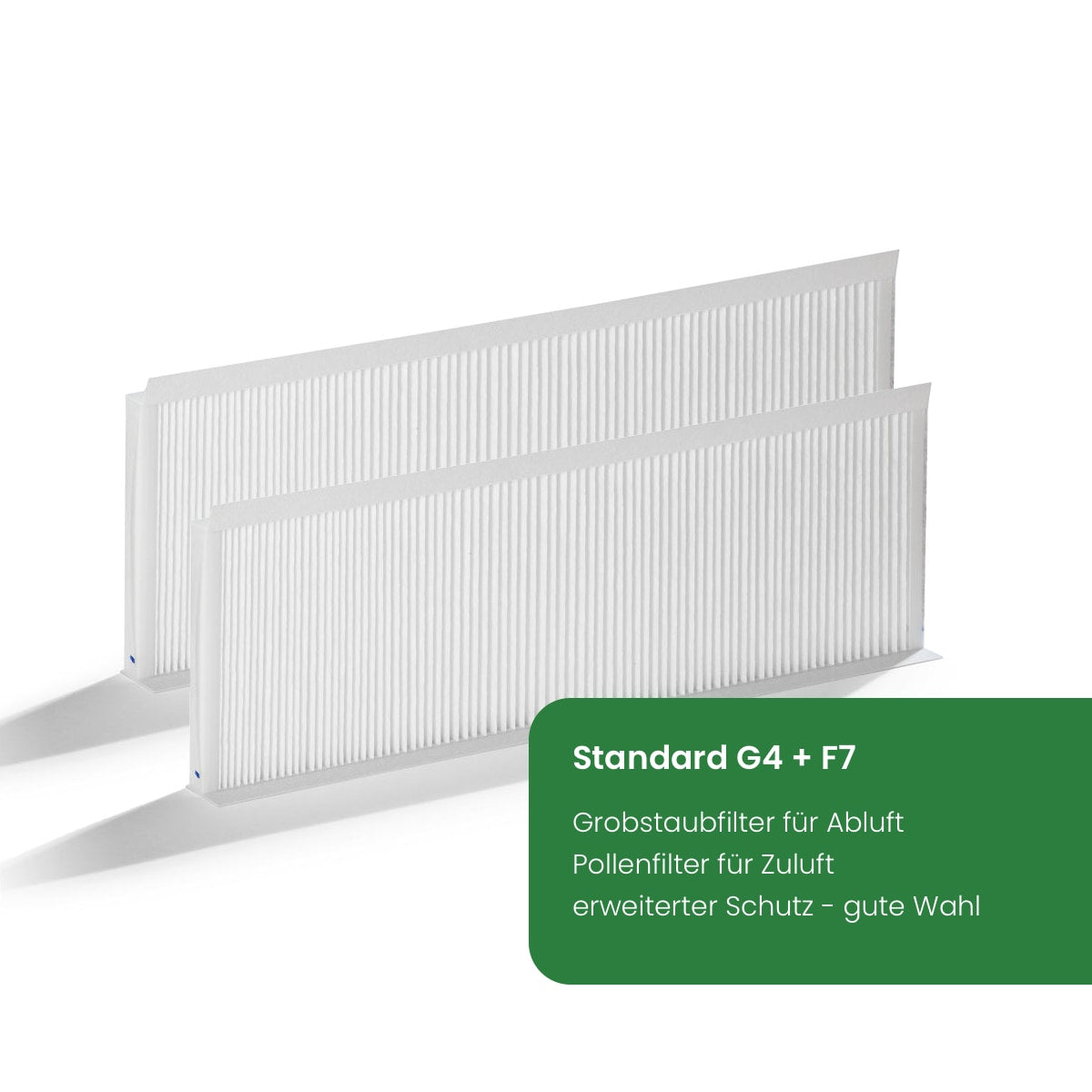 Zehnder ComfoAir Q350 / 450 / 600 - puramon Ersatzfilter-Set