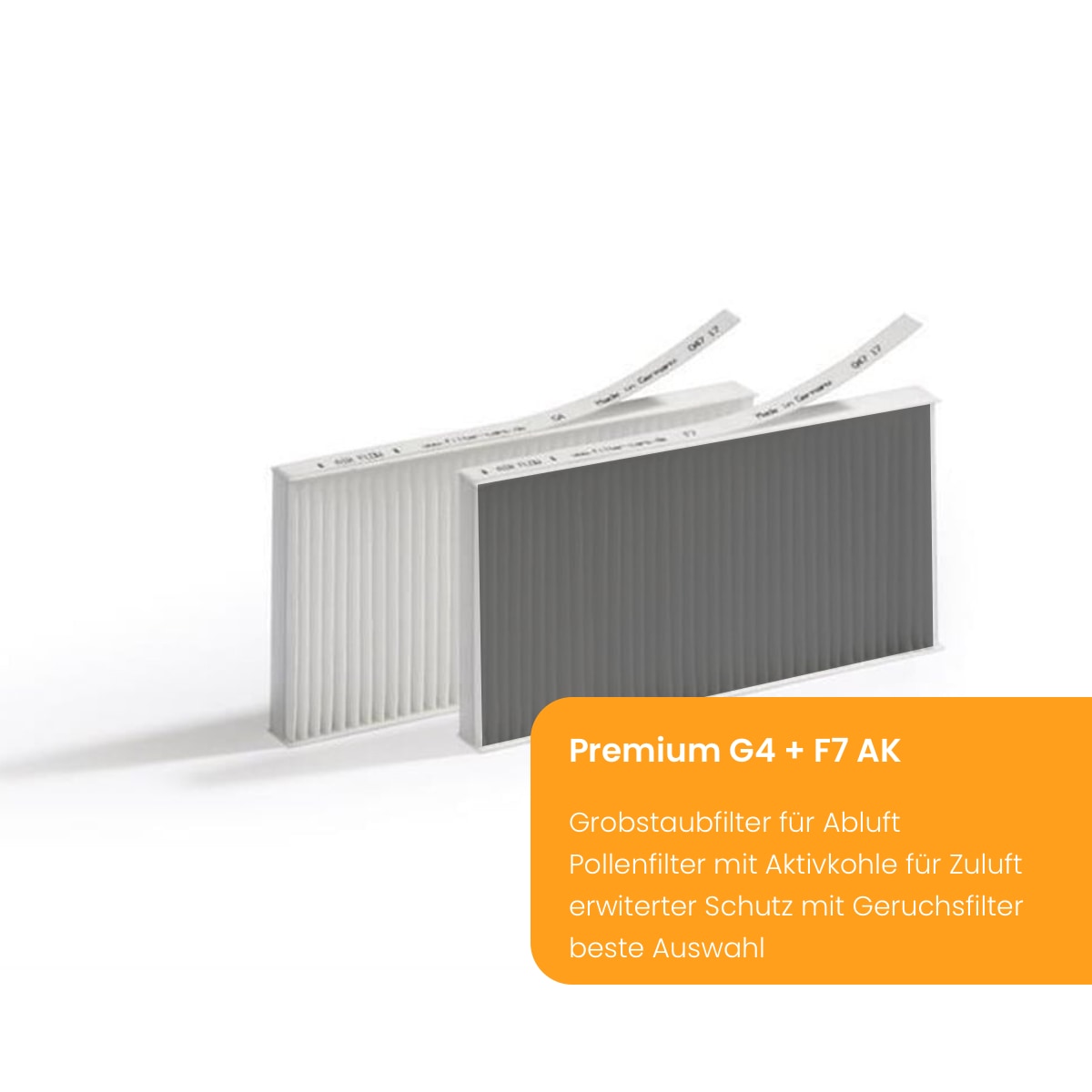 Zehnder ComfoAir 70 - puramon Ersatzfilter-Set