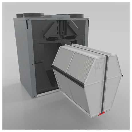 Zehnder Original ComfoAir Q350/450/600 für optimale Wärmerückgewinnung - Enthalpie Wärmetauscher